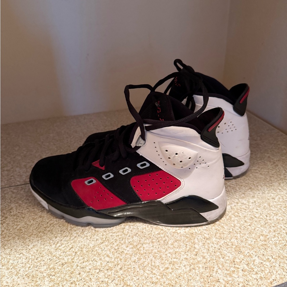 Nike Red and Black Men's Sneakers